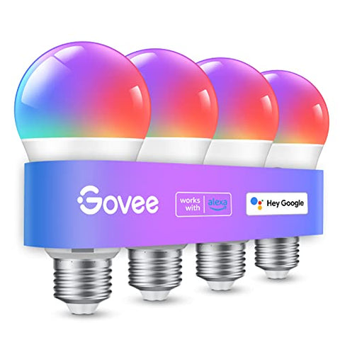 Govee Smart Light Bulbs 4 Pack